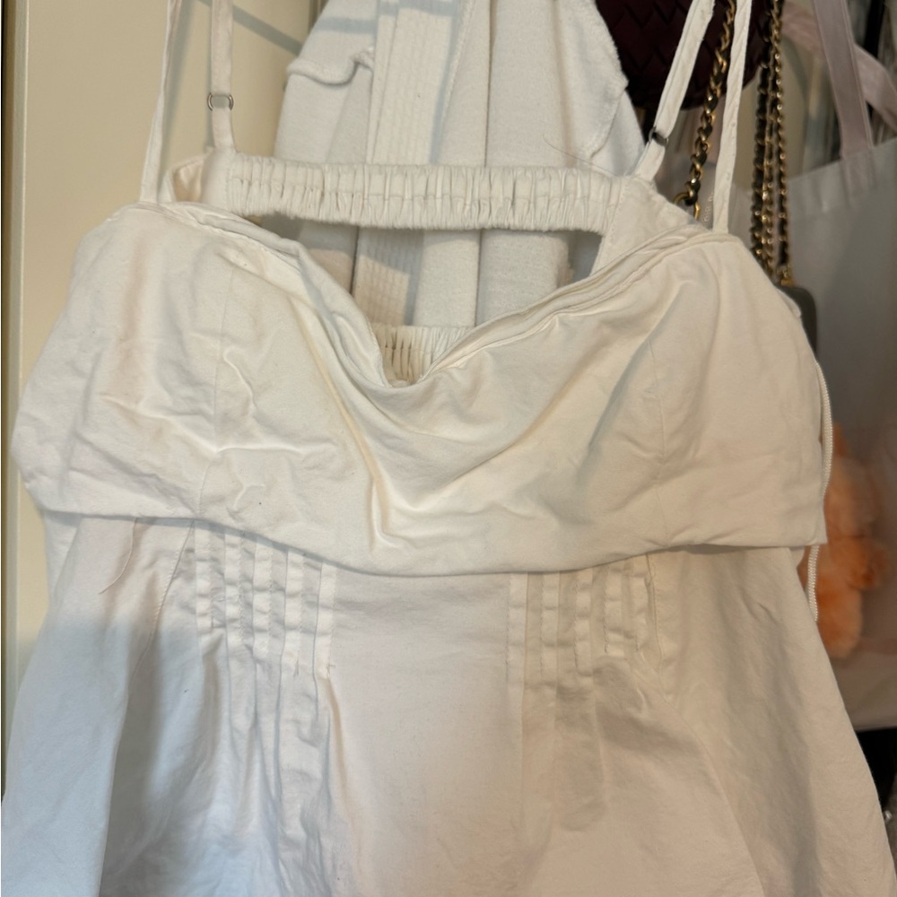 Free People White Tank Top
